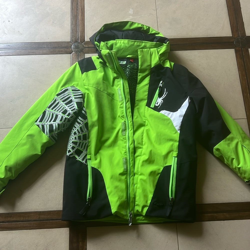 Spyder boys ski jacket size 14